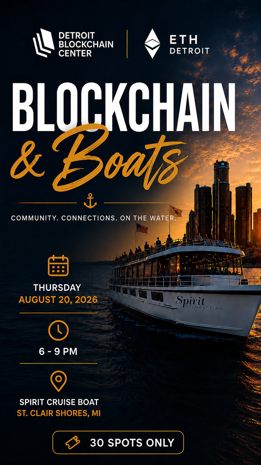 Blockchain and Boats event promotional video