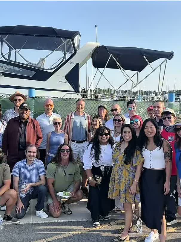Blockchain and Boats event recap group photo